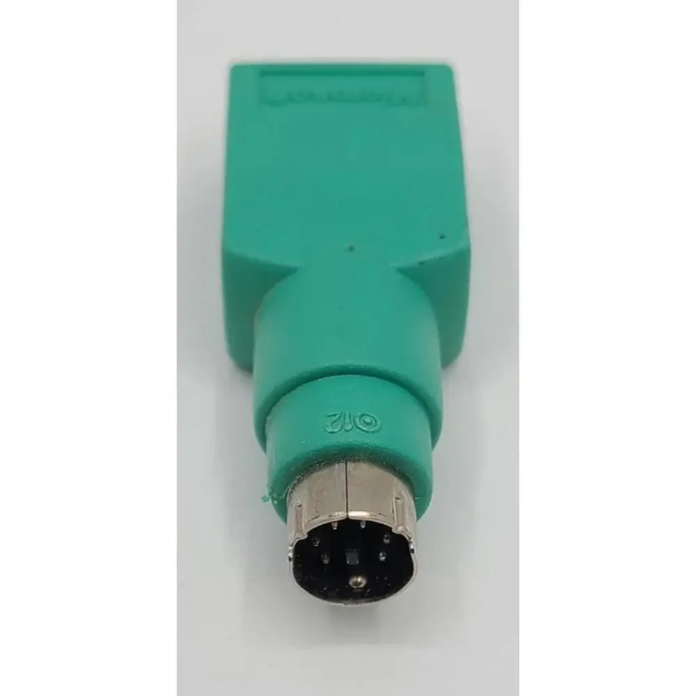 Genuine Microsoft OEM PS/2 Male To USB Female Adapter Converter Mouse Keyboard
